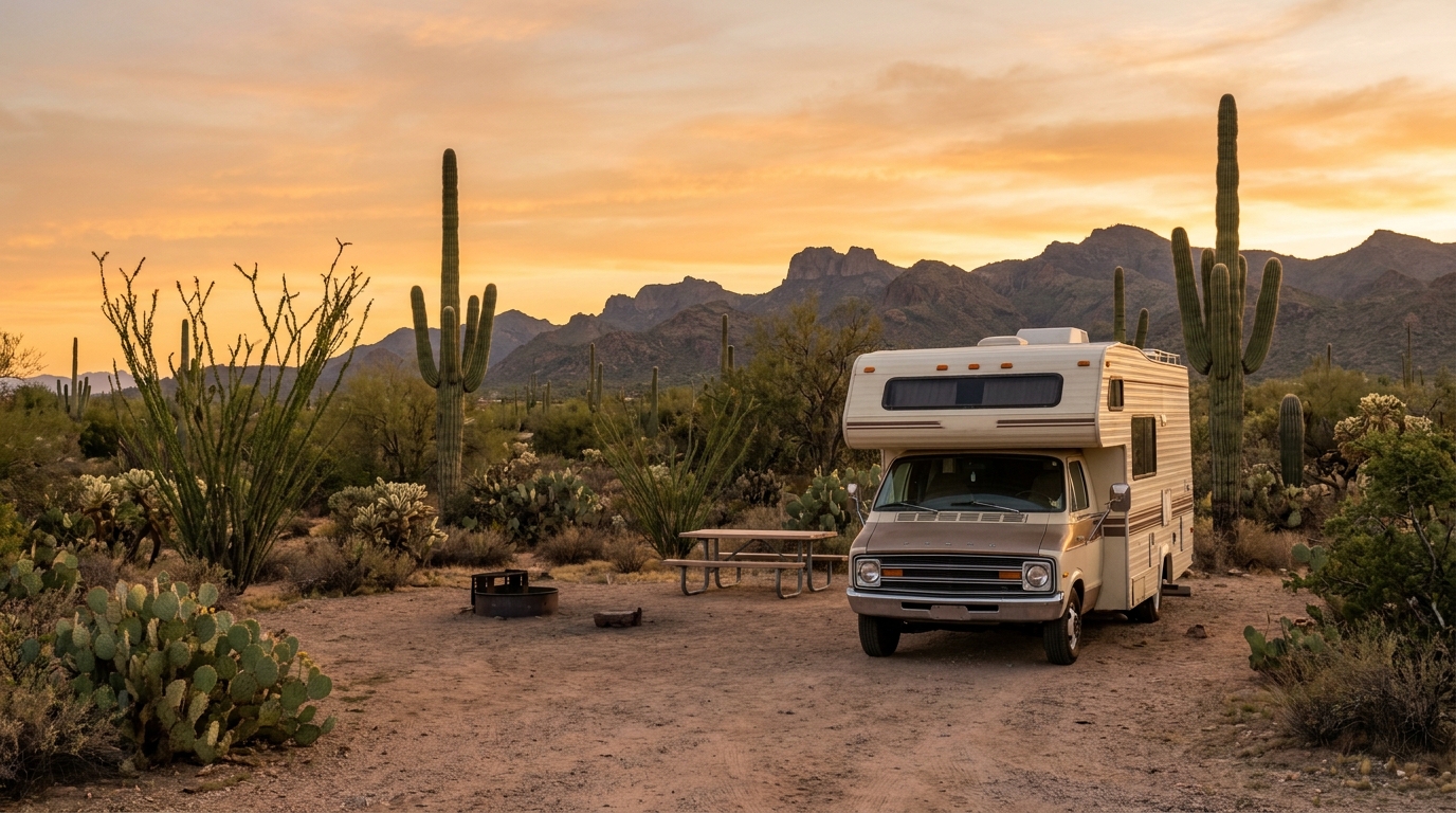 Map for Cheap RV Camping in Phoenix - Budget Sites 2026
